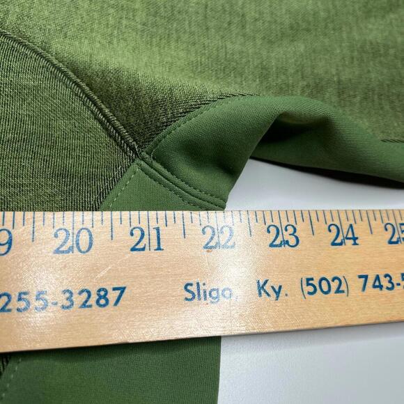 Nike ACG Women’s Green Full Zip Fleece Jacket Size L Waffle Lined Outdoor - Picture 7 of 15